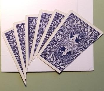 cards on cover